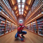 spiderman library books