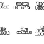 The games you want