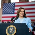 Kamala shit eating grin