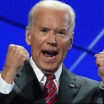 Angry Joe Biden fist pump