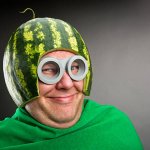 Watermelon hat