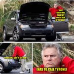 The Bull | “SHIT, TODAY WAS TODAY MY DAY TO PICK UP THE KIDS”; “TYRONE WILL HAVE TO GET THEM”; (HAS TO CALL TYRONE) | image tagged in the bull,cucks,red pill blue pill,kids,divorce,left wing | made w/ Imgflip meme maker