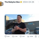 Elon Musk Babylon Bee