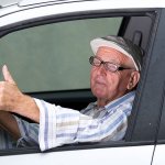 Old Man Driving