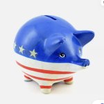 USA is a piggy bank