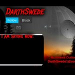 DarthSwede announcement template
