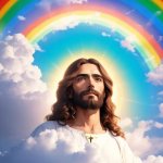 Rainbow Jesus