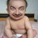 Mr Bean Baby | NO PROBLEM; AS LONG AS >6 FOOT | image tagged in mr bean baby | made w/ Imgflip meme maker