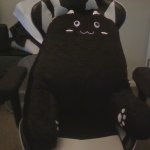 Cat thing in gaming chair