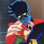 nightcrawler comforts rogue