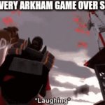 What's the best Arkham game in your opinion? | POV: EVERY ARKHAM GAME OVER SCENE | image tagged in gifs,tf2,batman | made w/ Imgflip video-to-gif maker