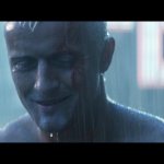 Roy Batty (Rutger Hauer) at the end of Blade Runner