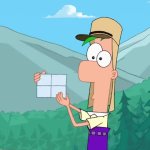 Phineas and Ferb unfolding paper map GIF Template