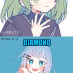 Amythist, Emerald, Diamond and Gold