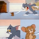Tom stab Jerry