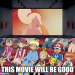 ash ketchum and friends watches the little mermaid ariel's beginning | image tagged in ash ketchum and friends watchs a movie,the little mermaid,disney,pokemon memes,video games,ariel | made w/ Imgflip meme maker