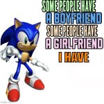 sonic some people have a boyfriend