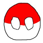 Polandball - Attentive, surprised