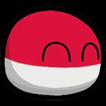 Polandball - Amused, Happy (Eyes closed) Meme Generator - Imgflip