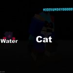 This is so true | Cat; Water | image tagged in genocide xml running away from corrupted bf | made w/ Imgflip meme maker