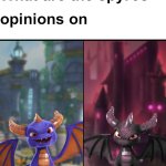 Spyro vs Dark Spyro