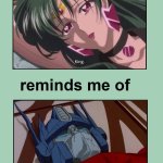 sailor pluto's death reminds me of optimus prime's death | image tagged in this scene reminds me of this scene,optimus prime,sailor moon,death,transformers,depression sadness hurt pain anxiety | made w/ Imgflip meme maker