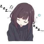 Menhera-chan sleeping