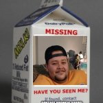 Zane is missing | CONTACT BREWSKI BARREL | image tagged in milk carton | made w/ Imgflip meme maker