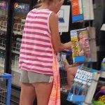 Walmart Buttcrack Lady