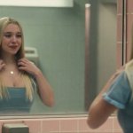 Sydney Sweeney Crying in Mirror