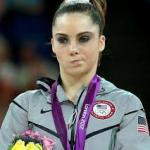 Unimpressed Olympic Gymnast
