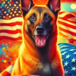 Patriotic Dog