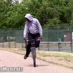 Distracted Bicyclist GIF Template