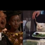 Will Smith yelling at cat