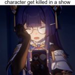 rip | Me watching my favorite character get killed in a show | image tagged in pela sad crying,death,tv show,favorite,characters,kill | made w/ Imgflip meme maker