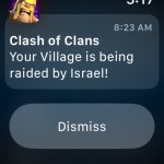 Clash of Clans Notification