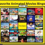 favorite animated movies bingo volume 3