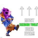 Most skibidi toilet user ever!!!