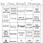 Random bingo by OSC meme