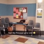 School Is Not Just for Kids Anymore! | Principals; Gone Wild! | image tagged in gifs,what the heck,principal,skating,ouch,funny | made w/ Imgflip video-to-gif maker