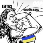 Lefties punching nazis