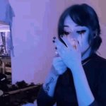 Goth girl GIF Template