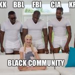 blacked