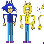 Mighty, Sonic, Ray and Tails
