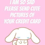 send credit card pics
