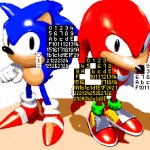 Sonic and Knuckles title screen glitch