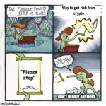 crypto | image tagged in crypto,bitcoin | made w/ Imgflip meme maker