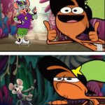 a lot of chuck e cheese fans can relate to this | image tagged in wander over yonder thumbs up head shake | made w/ Imgflip meme maker