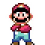 Super Bad Mario Dancing GIF Template