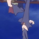 Diana Grabbing Akko